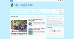 Desktop Screenshot of biomodel.info